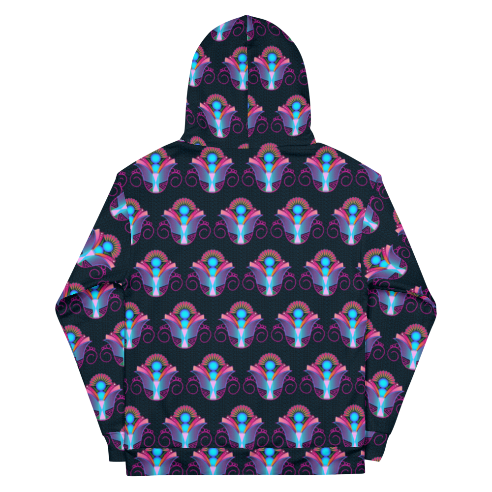 Designed by Shanna All-Over Floral Hoodie
